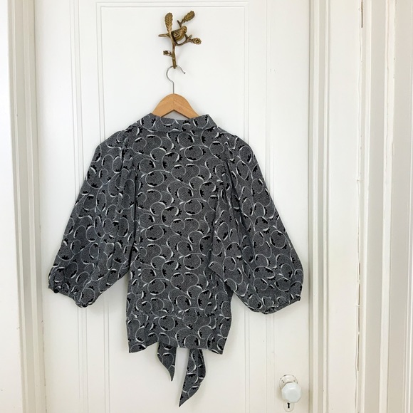 Anthropologie Maple 100% silk Aurinia blouse - Picture 2 of 3